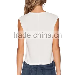 100% Viscose Women Crop Tops thumbnail-3