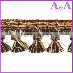 2016 Custom Wholesale Newest Style Fashion Genuine Leather Tassel Fringe thumbnail-1