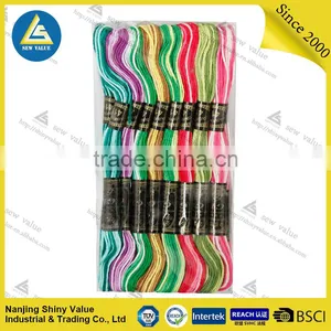 Eco-friendly Different Type 30s/2*6 Cotton Embroidery Sewing Thread thumbnail-1