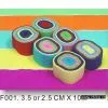 PARTY ITEM-crepe Paper, Multi Color, 2.5cm*10m, 10 Rolls/bag thumbnail-1