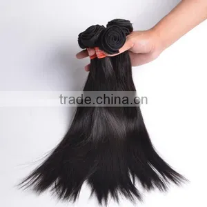 Fashion Style 100% Tangle Free Hair Weave Peruvian Straight Silky Remy Hair thumbnail-6