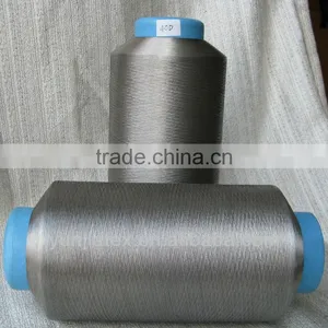 Conductive Yarn Silver Fiber Yarn Anti-bacterial Silver Yarn thumbnail-1