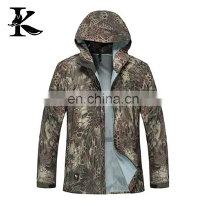 Hardshell Jacket Rain Grey Camo in Stocks thumbnail-5