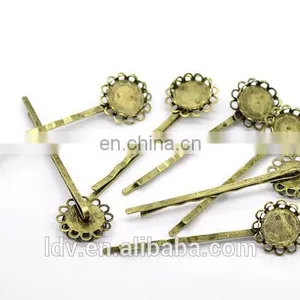 Bobby Pins Hair Pins With Glue Pad Hair Pin Jewelry thumbnail-1