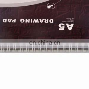 Drawing Pad 100gsm 60 Sheets Wire Bound Colored Cover A5 Ring Bound Book Drawing Book thumbnail-2