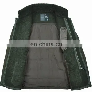 2015 Lastest Fashion Mens Handsome Long Green Leather Jacket thumbnail-3