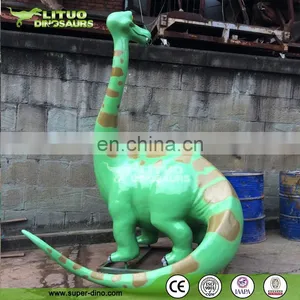 Playground FRP Attraction Cartoon Dinosaur Statue thumbnail-2