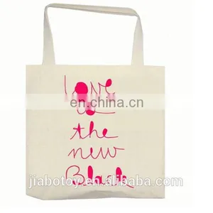 Custom Logo Printed Tote Shopping Bag Made of Cotton or Canvas (natural Color) Cotton Canvas Tote Bags thumbnail-1