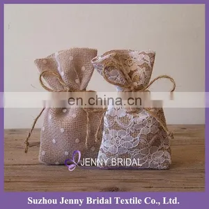 BAG001A Christmas Gift Bags in Bulk Jelly Candy Bag Burlap Christmas Bags thumbnail-3