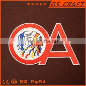 Eagle Embroidery Woven Patch Custom Logo and Size Available thumbnail-3
