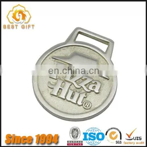 Cheap Promotional Gift Fashion Logo Luggage Zipper Pulls thumbnail-1