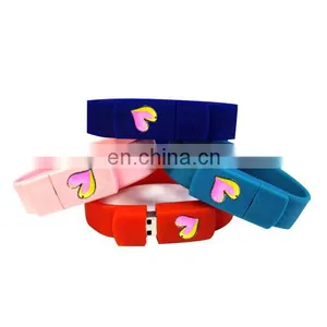Fashion Custom Silicone Bracelet Usb Flash Drive thumbnail-3
