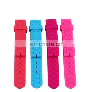 Fancy 23mm Silicone Rubber Watch Strap thumbnail-2