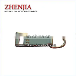 Metal Label Zipper Puller With Engraved Logo thumbnail-1