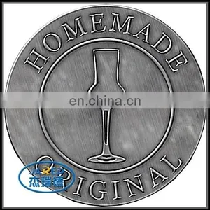 Custom Embossed Metal Top Sticker Bottle Liquor Printing Label Bottle Label thumbnail-6
