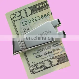 Custom Parts Money Clip With Engraved Logo thumbnail-1