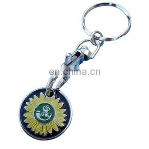 Shopping Trolley Token With Custom Logo thumbnail-1