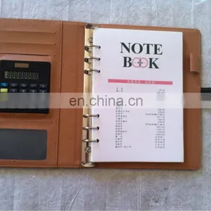 120 Sheet 60 Pages Notebook Paper Custom Logo Spiral Leather Notebook thumbnail-3