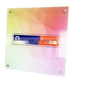 Wholesales Cheap Acrylic Wall Sign Holder Frame thumbnail-3