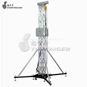 High Quality Aluminum Spigot Truss System Stage Lighting Truss Suppliers Truss Upright 220x220mmx2m thumbnail-1