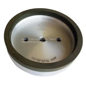 Resin Cup Wheel (Red or Green Rim)for Edging Machine and Double Edging Machine thumbnail-4
