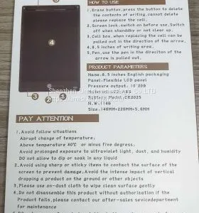 LCD Writing Tablet thumbnail-3