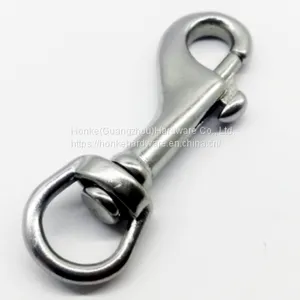 Rigging Hardware Round Swivel Lifting Wire Rope Clamp Eye Bolt Snap Stainless Steel Swivel Quick Link thumbnail-4