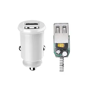 Tiensun PCBA Mini Fast Dual Port Car Charger Xiaomi Samsung Huawei thumbnail-1
