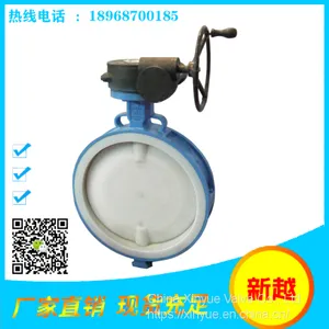 Xinyue Butterfly Valve Turbine Stainless Steel Butterfly Valve D373W-16P DN200 Triple Eccentric Butterfly Valve thumbnail-5