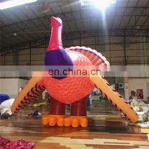 Outdoor Giant Advertising Activity Inflatable Turkey Cartoon Model For Thanksgiving Event Party thumbnail-5