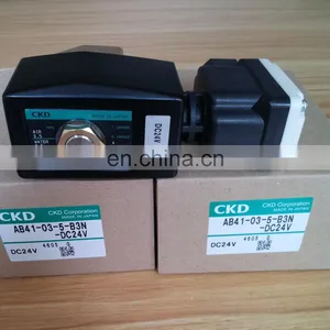 New Original CKD Solenoid Valve CKD Solenoid Valve Japan Solenoid Valve AB41-03-5-B3N thumbnail-1