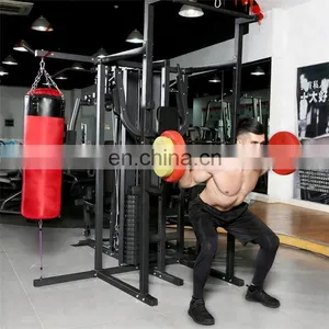 Factory Direct Heavy Duty Multifunctional Power Cage Squat Rack thumbnail-6