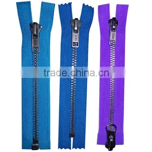 Fashion No.7 High Quality Metal Zipper thumbnail-1