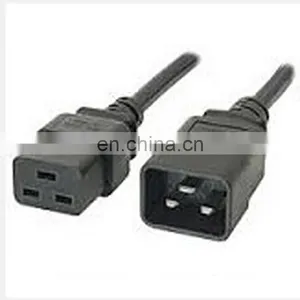 America C19 to C20 Approved AC Power Cord High Quality thumbnail-1