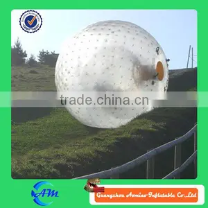 Inflatable 3.0m Outer Diameter Glow Zorb Ball, Human Hamster Ball for 3-4 Persons for Sale thumbnail-3