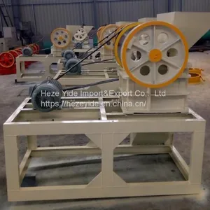 PE150x250 Rock Bucker Mini Jaw Crusher for Laboratory With Diesel Engine thumbnail-1