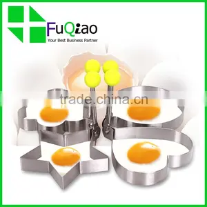 Popular Round Fried Egg Rings Stainless Steel Fried Egg Mould Pancake Cooking Mould Mold Ring thumbnail-3