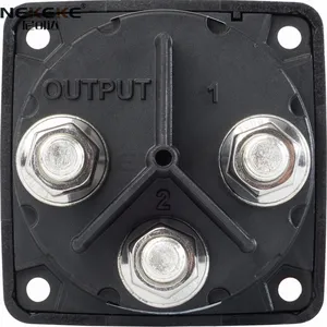 NEKEKE MT084 300A Auto Selector 3 Position Blue Sea 6008 Battery Switch For Marine Boat Yacht Car thumbnail-4