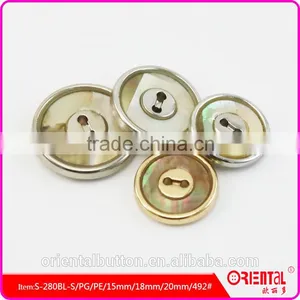 Holes Flatback Cork Base Shell Insert Garments Button thumbnail-1