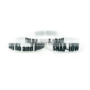 Factory Price Debossed Silicone Bangle Bracelet With Custom Logo thumbnail-5