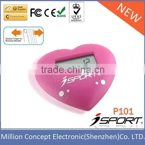 Heart Shaped Pedometer Step Counter and Calorie Meter thumbnail-1