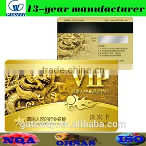 Rfid Magnetic Stripe Card With 4/4 Printing thumbnail-1