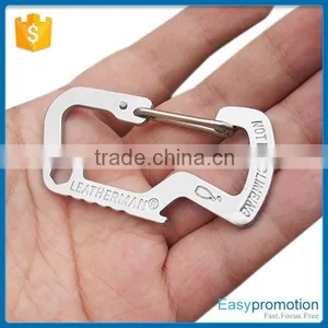 Bottle Opener Safety Hook Carabiner ,steel Durable Carabiner Hooks Quality Choice thumbnail-1