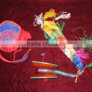 Tibetan Musical Instrument "Damaru" thumbnail-1