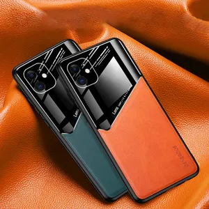 New Eye Protecting Leather Pattern Phone Case For IPhone 6 7 8 Plus X Xr 11 12 13 14 Pro Max Fine Hole Magnetic Suction Case thumbnail-1