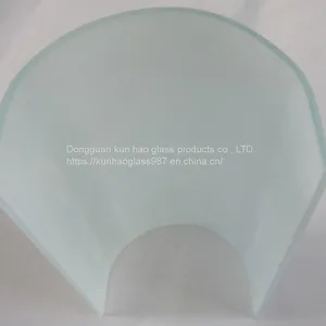 Customized Production of Arc Tempered Glass Hot Bending Lamp Panel thumbnail-4