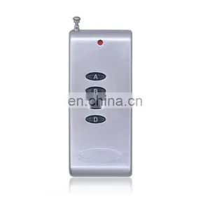 4 Channel 315mhz Wireless Remote Police Siren Wireless Remote Control Fixed Code 4 Buttons Remocon Remote thumbnail-2