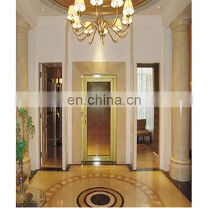 China Factory Home Used Villa Elevator, China Manufacturer Panoramic Small Passenger Lift thumbnail-2