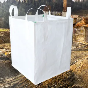 UV Treated Sunlight Resistance Agriculture Farming Bags 1000kg 1 Ton Compost Bag Big Bag 1000kg Sacos thumbnail-1
