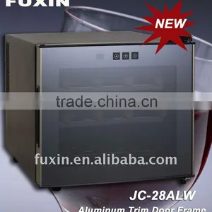 Electric Wine Cooler/Table Wine Fridge.FUXIN:JC-28ALW Aluminum Trim Door Frame thumbnail-1